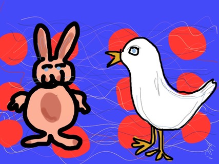 bunny and gull