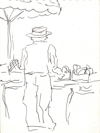 fruit and veg stand ganges